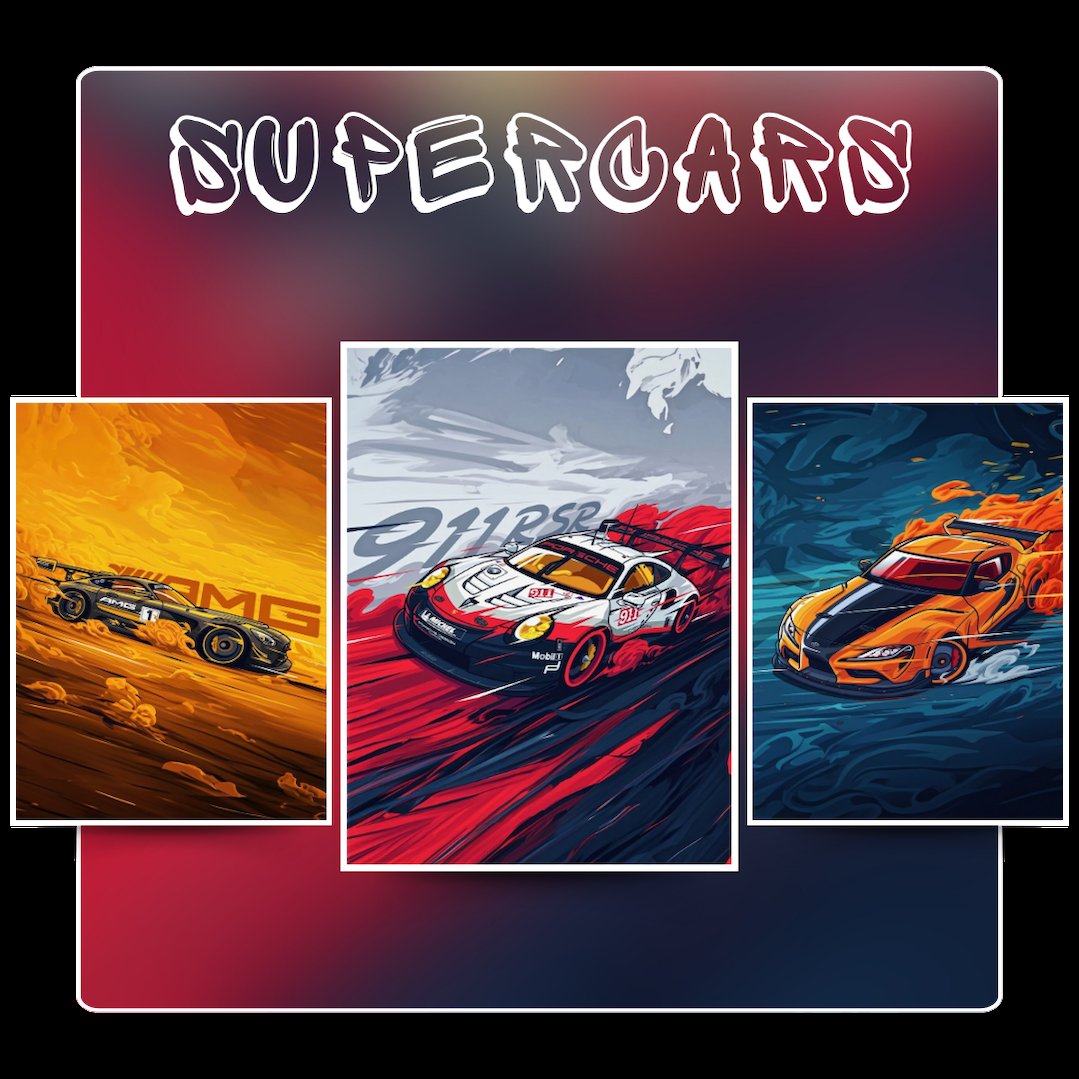 Supercars Postor Collection.