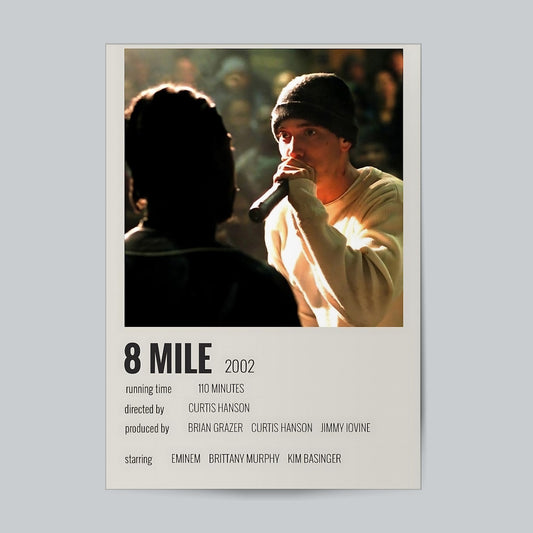 8 Mile #Album Cover Wall Poster Posters Postor Shop 8-mile-album-cover-wall-poster Postor Shop 