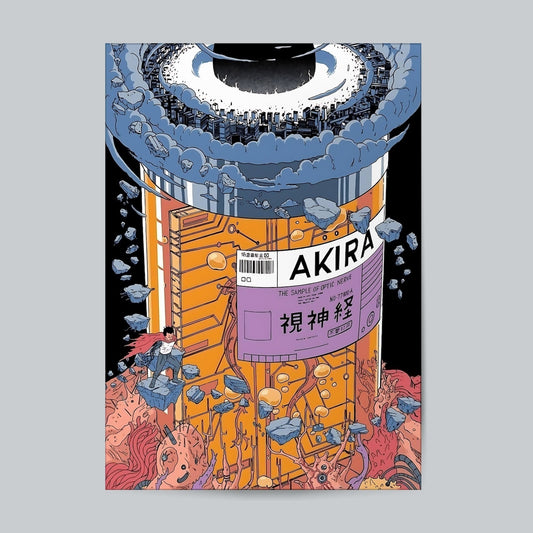 Akira #Anime Wall Poster Posters Postor Shop akira-anime-wall-poster Postor Shop 