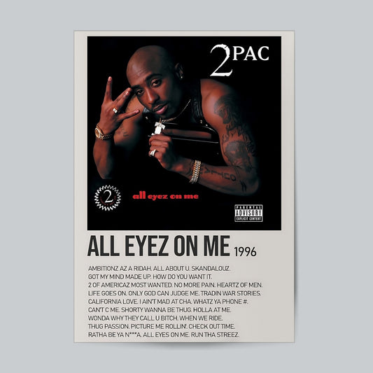 All Eyes On Me Tupac #Album Cover Wall Poster Posters Postor Shop all-eyes-on-me-tupac-album-cover-wall-poster Postor Shop 