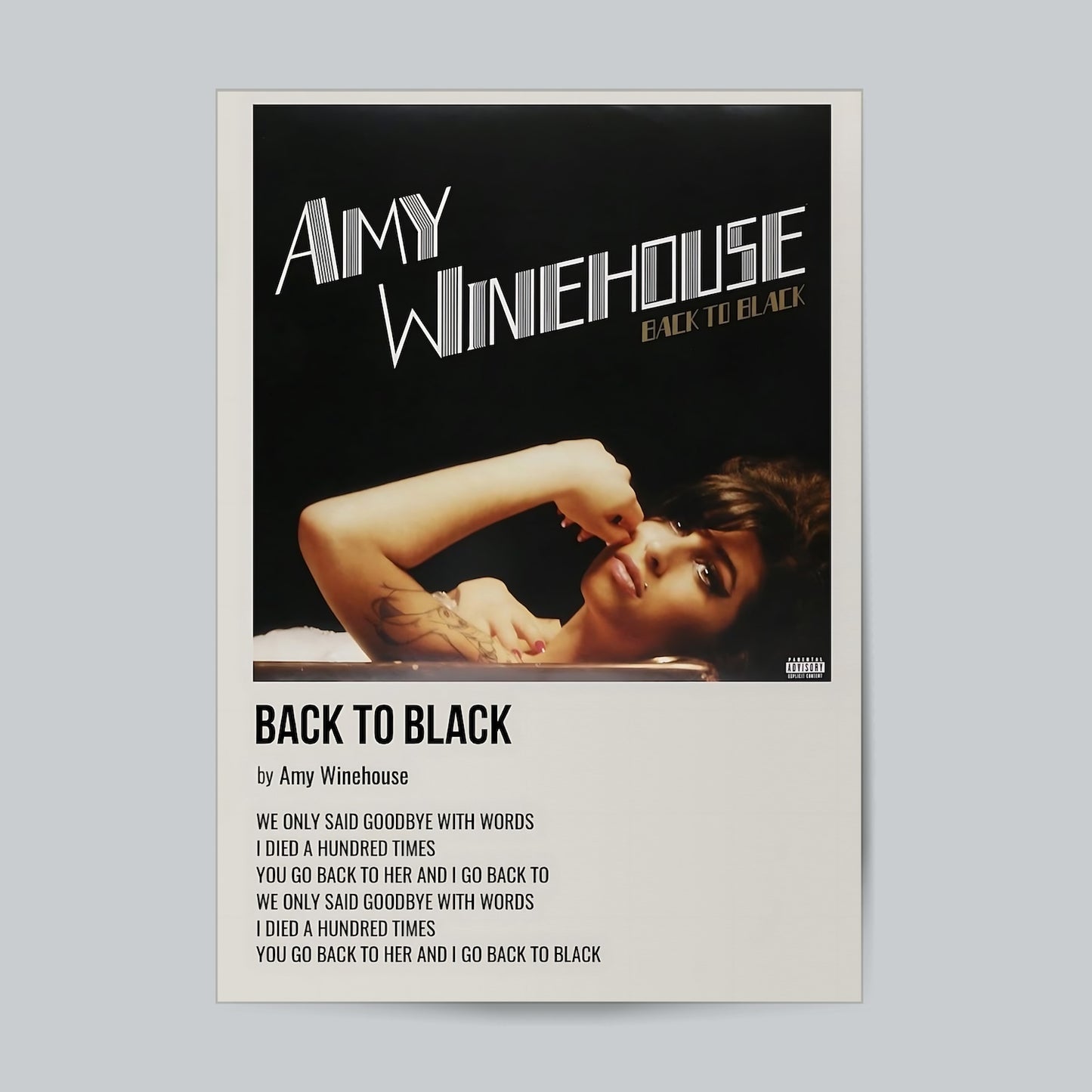 Amy Whinehouse #Album Cover Wall Poster Posters Postor Shop amy-whinehouse-album-cover-wall-poster Postor Shop 