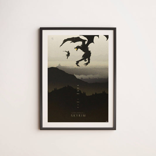 And When Truth Dawns t Dawns In Fire Elder Scroll's Skyrim- Wall Postor Posters Postor Shop and-when-truth-dawns-t-dawns-in-fire-elder-scrolls-skyrim-wall-poster Postor Shop 