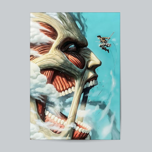 Attack On Titan-05 #Anime Wall Poster Posters Postor Shop attack-on-titan-05-anime-wall-poster Postor Shop 