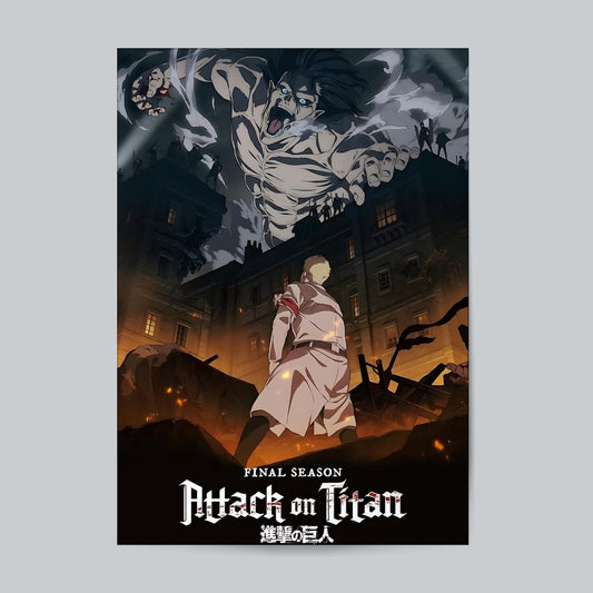 Attack On Titan-06 #Anime Wall Poster Posters Postor Shop attack-on-titan-06-anime-wall-poster Postor Shop 