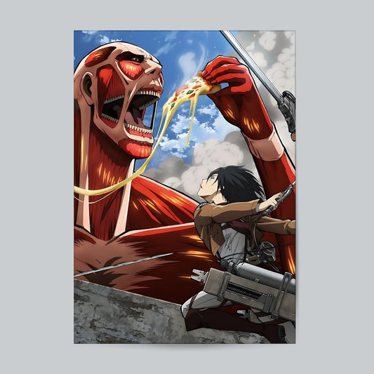 Attack On Titan-09 #Anime Wall Poster Posters Postor Shop attack-on-titan-09-anime-wall-poster Postor Shop 