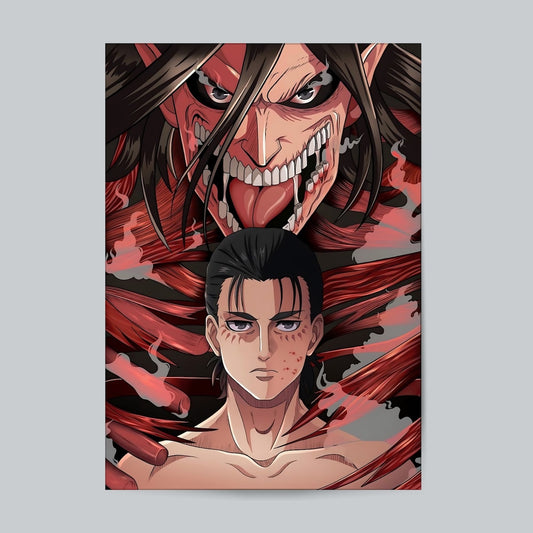 Attack On Titan-10 #Anime Wall Poster Posters Postor Shop attack-on-titan-10-anime-wall-poster Postor Shop 