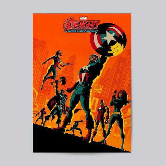 Avengers-01 #Marvel Universe Wall Poster Posters Postor Shop avengers-01-marvel-universe-wall-poster Postor Shop 