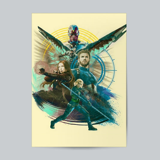 Avengers #Marvel Universe Wall Poster Posters Postor Shop avengers-marvel-universe-wall-poster Postor Shop 