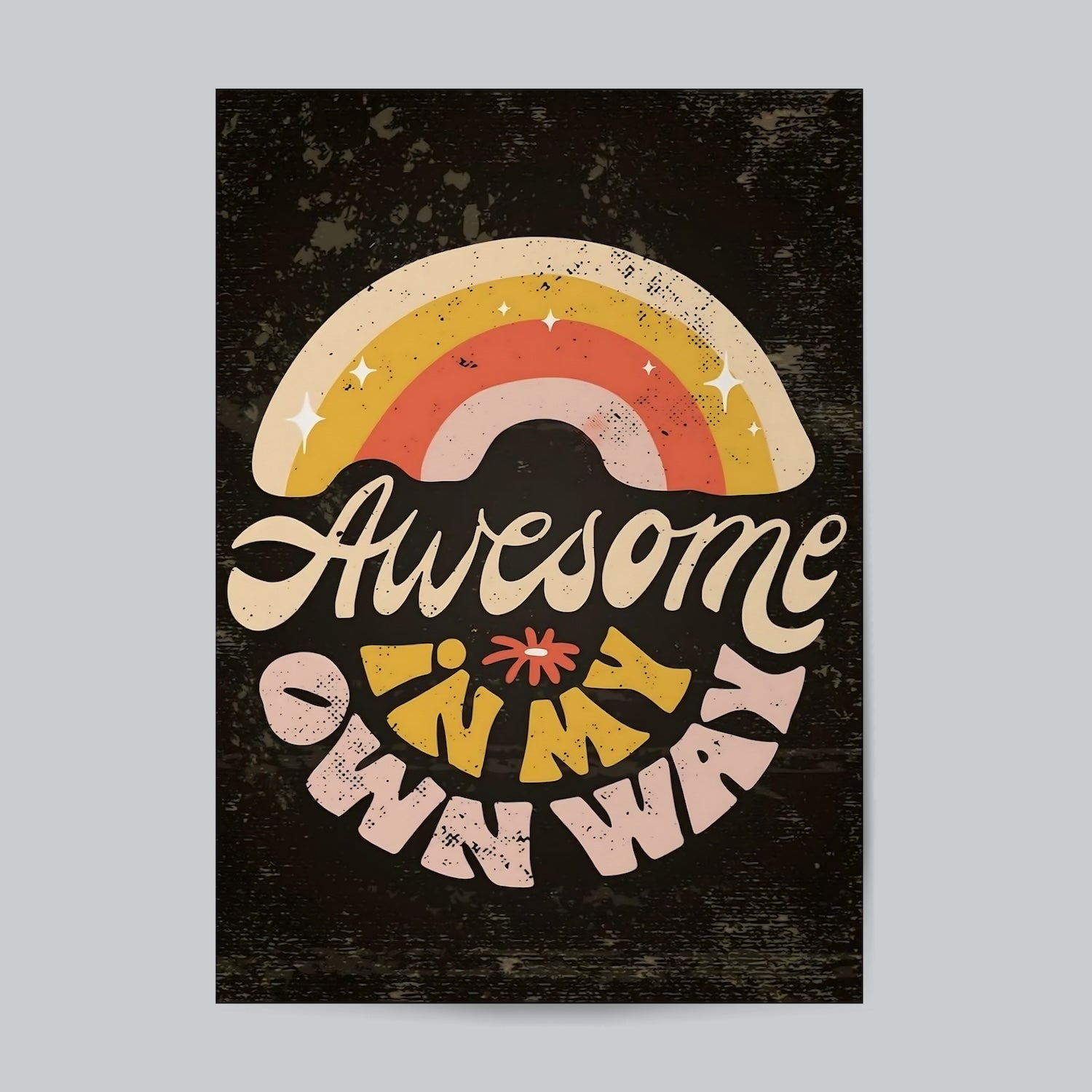 Awesome In My Own Way #Typography Posters Posters Postor Shop awesome-in-my-own-way-typography-posters Postor Shop 