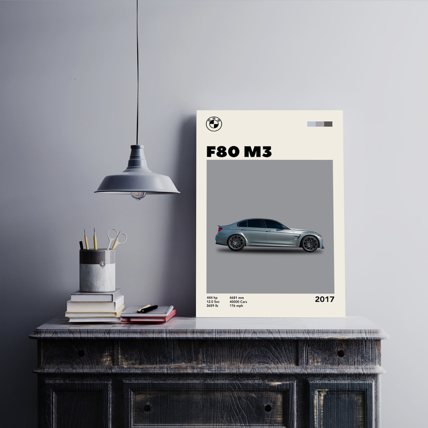 BMW F80 M3 Wall Postor Posters Postor Shop bmw-f80-m3-wall-poster Postor Shop