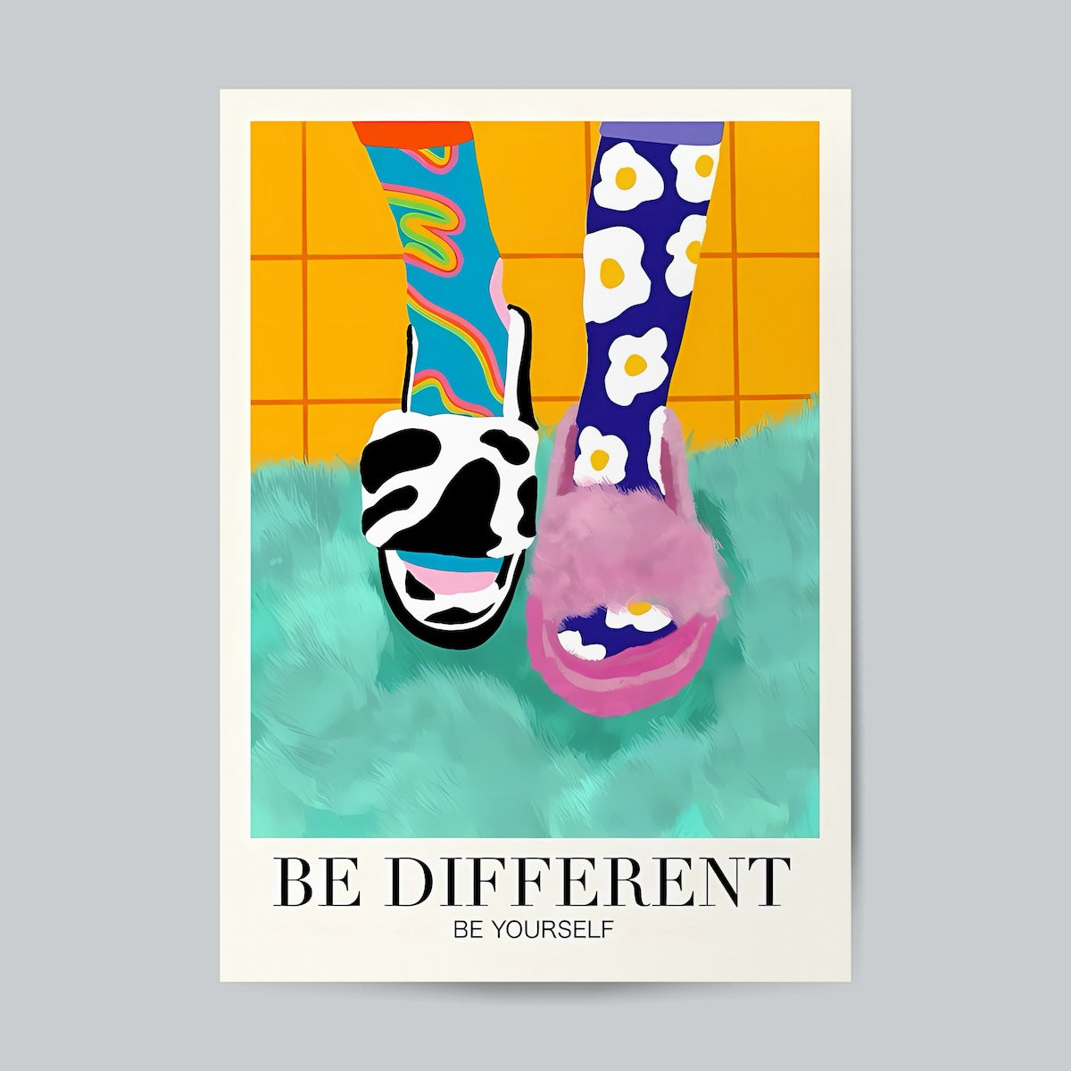 Be Different Be Yourself Aesthetic Wall Poster Posters Postor Shop be-different-be-yourself-aesthetic-wall-poster Postor Shop 