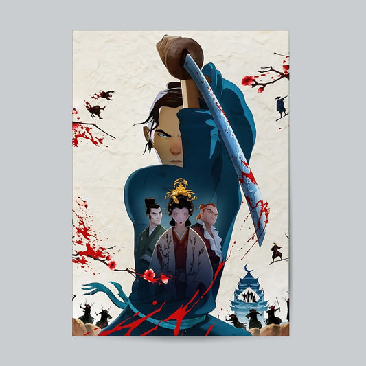 Blue Samurai #Anime Wall Poster Posters Postor Shop blue-samurai-anime-wall-poster Postor Shop 