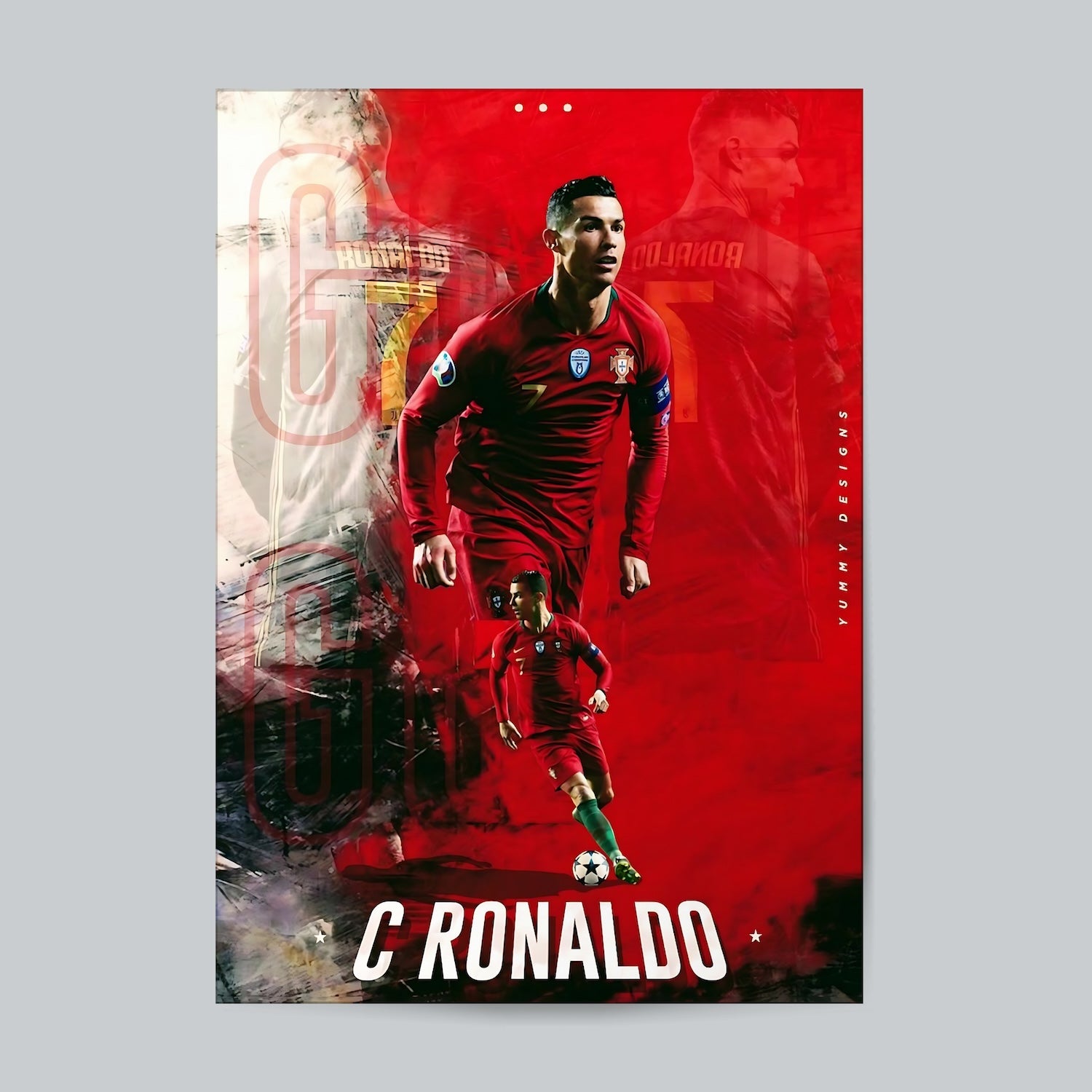 C Ronaldo #Football Wall Poster Posters Postor Shop c-ronaldo-football-wall-poster Postor Shop 