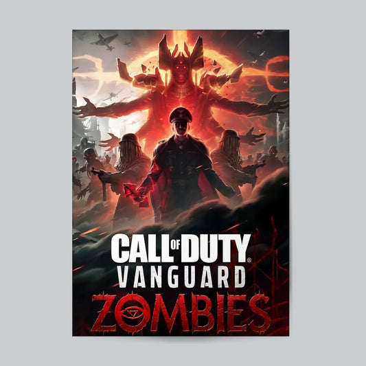 Call Of Duty Vanguard Zombies #Game Wall Poster Posters Postor Shop call-of-duty-vanguard-zombies-game-wall-poster Postor Shop 