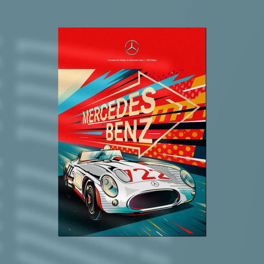 #7 Mercedes Benz Wall Postor Posters Postor Shop 7-mercedes-benz-wall-poster Postor Shop