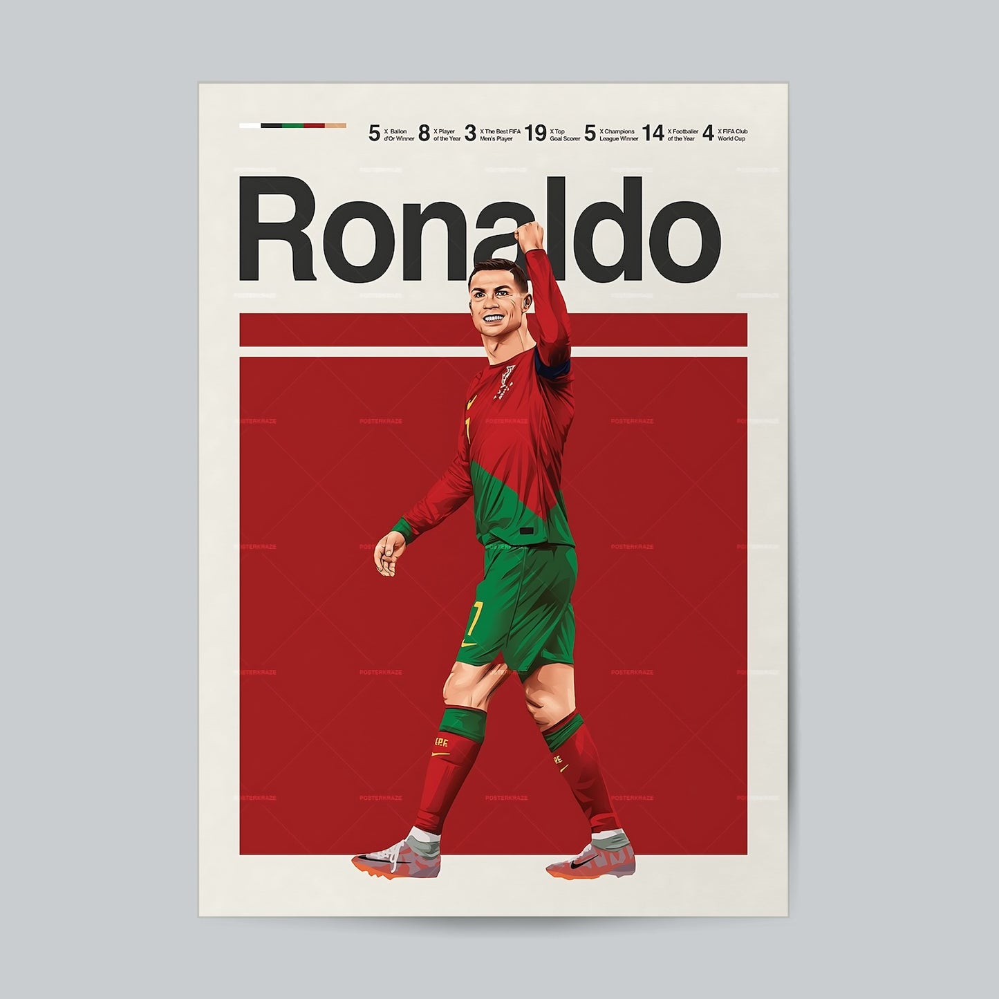 Christiano Ronaldo #Football-02 Wall Poster Posters Postor Shop christiano-ronaldo-football-02-wall-poster Postor Shop 