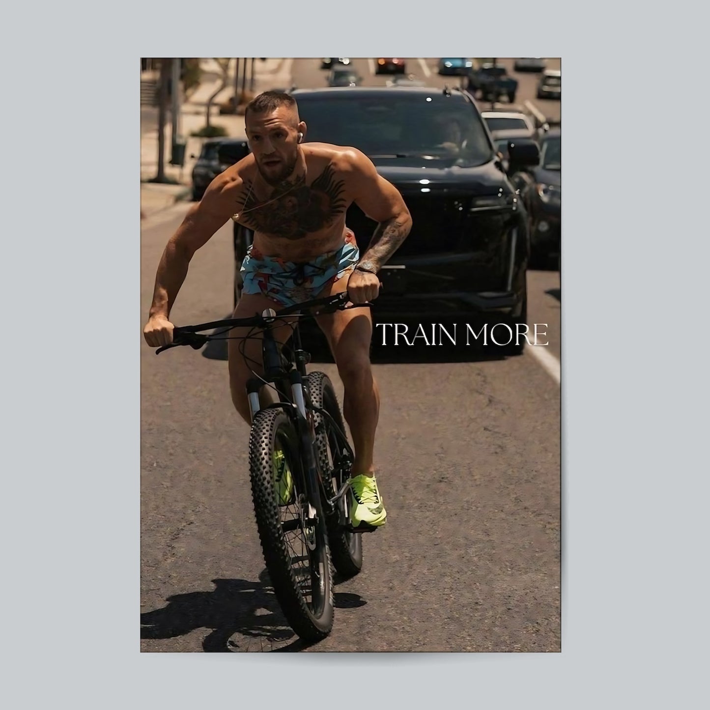 Conor McGregor - Train More Motivation - #Motivation Wall Poster. Posters Postor Shop conor-mcgregor-train-more-motivation-motivation-wall-poster Postor Shop 