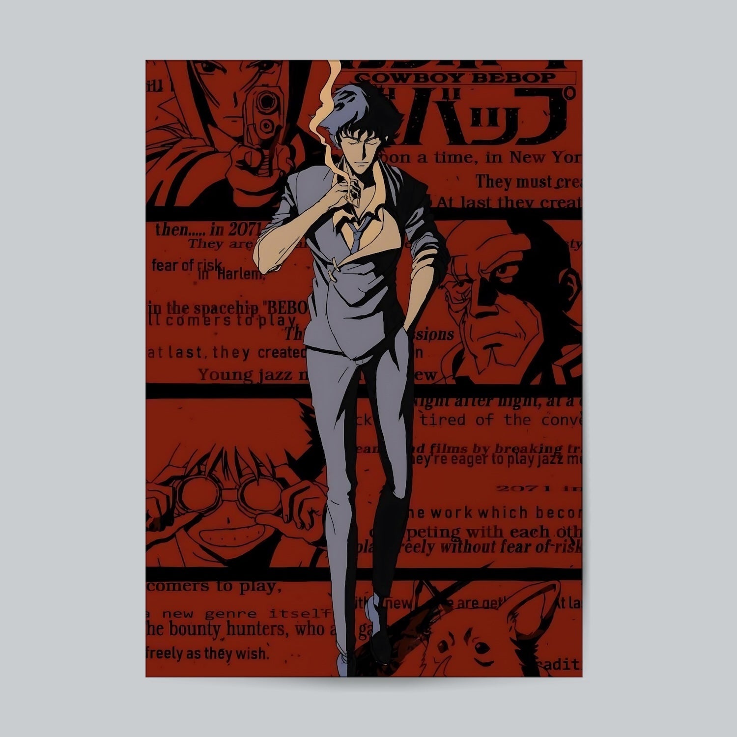 Cowboy-02 #Anime Wall Poster Posters Postor Shop cowboy-02-anime-wall-poster Postor Shop 