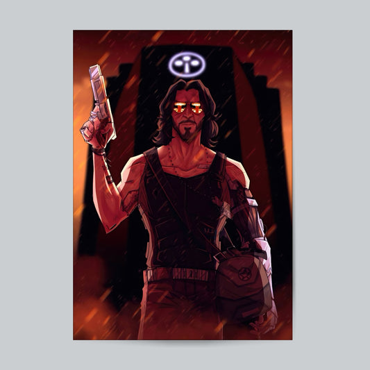 Cyberpunk #Game-02 Wall Poster Posters Postor Shop cyberpunk-game-02-wall-poster Postor Shop 