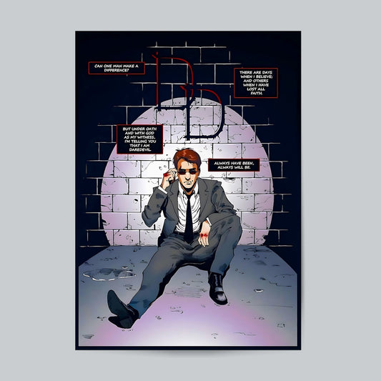 Daredevil DCU Superhero #Movie Wall Poster Posters Postor Shop daredevil-dcu-superhero-movie-wall-poster Postor Shop 