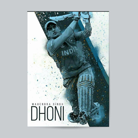 Dhoni #Cricket-05 Wall Poster Posters Postor Shop dhoni-cricket-05-wall-poster Postor Shop 