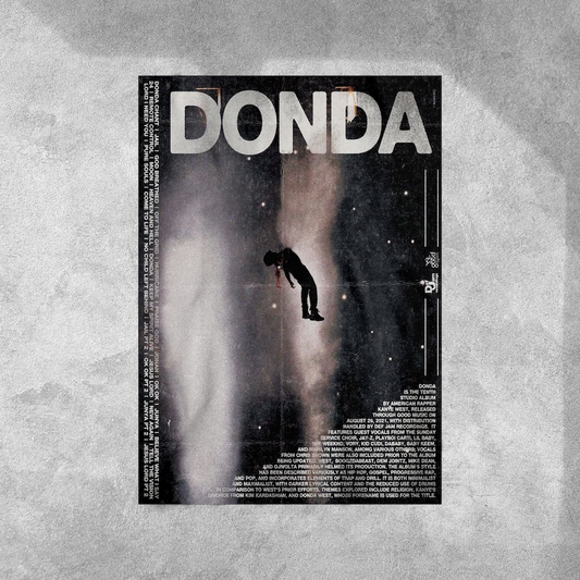 Donda Wall Postor Posters Postor Shop donda-wall-poster Postor Shop 