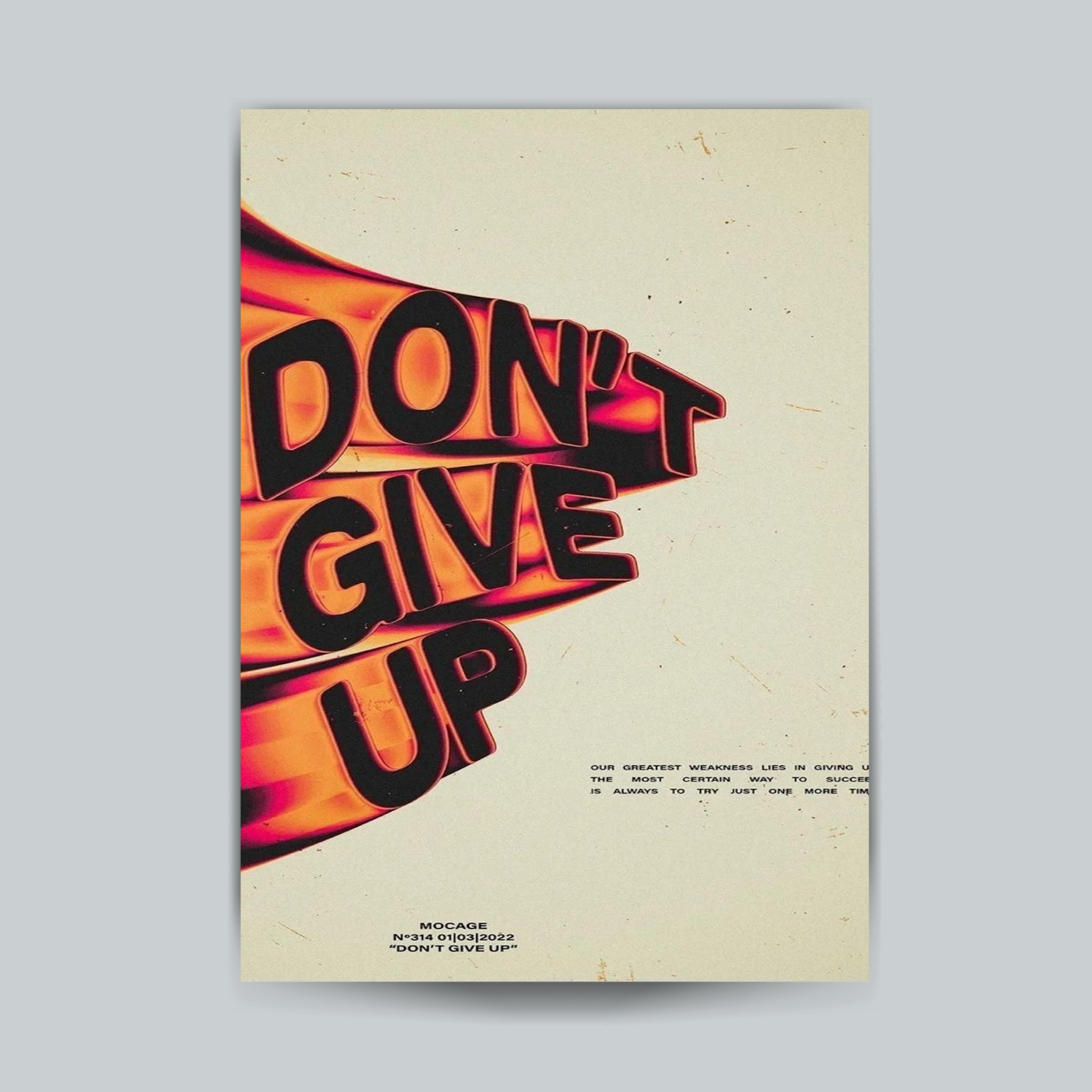 Dont Give Up Wall Postor Posters Postor Shop dont-give-up-wall-poster Postor Shop 