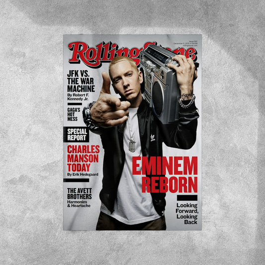 Eminem Reborn Wall Postor Posters Postor Shop eminem-reborn-wall-poster Postor Shop 