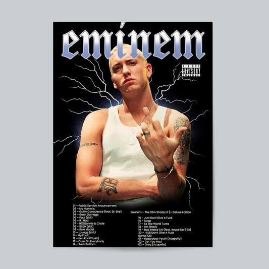 Eminem #Artist Wall Poster Posters Postor Shop eminem-artist-wall-poster Postor Shop 