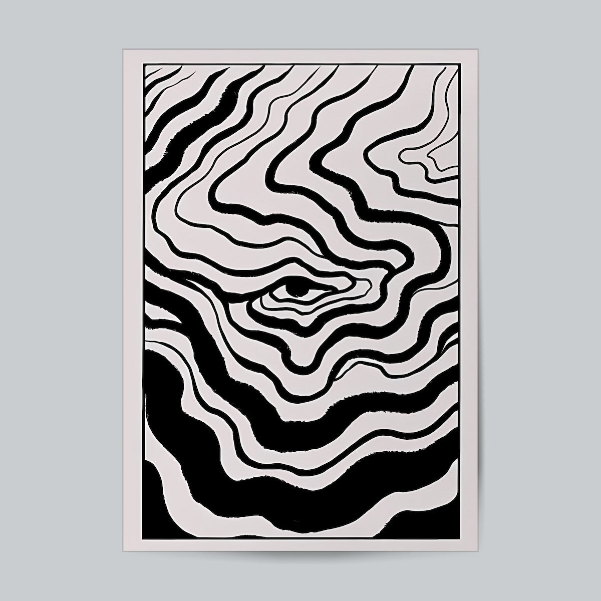 Endless Lines Aesthetic Wall Poster Posters Postor Shop endless-lines-aesthetic-wall-poster Postor Shop 