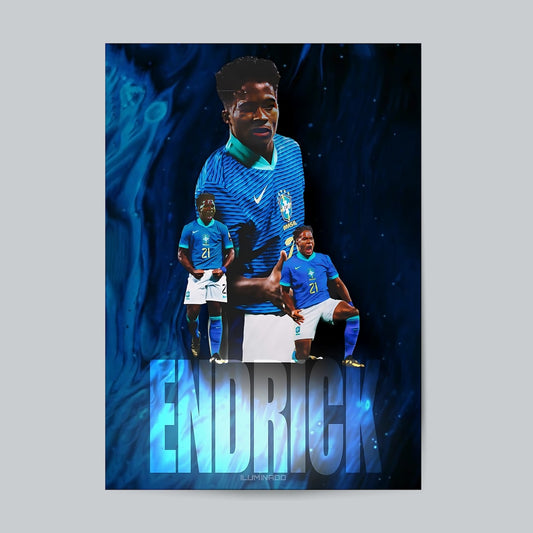 Endrick #Football Wall Poster Posters Postor Shop endrick-football-wall-poster Postor Shop 