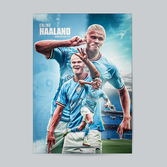 Erling Haaland #Football-01 Wall Poster Posters Postor Shop erling-haaland-football-01-wall-poster Postor Shop 