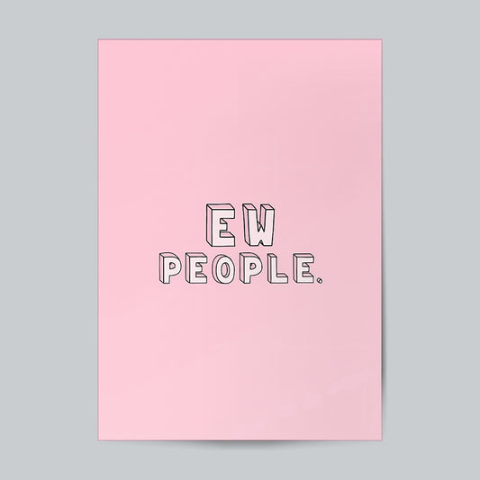 Ew People Aesthetic Wall Poster Posters Postor Shop ew-people-aesthetic-wall-poster Postor Shop 