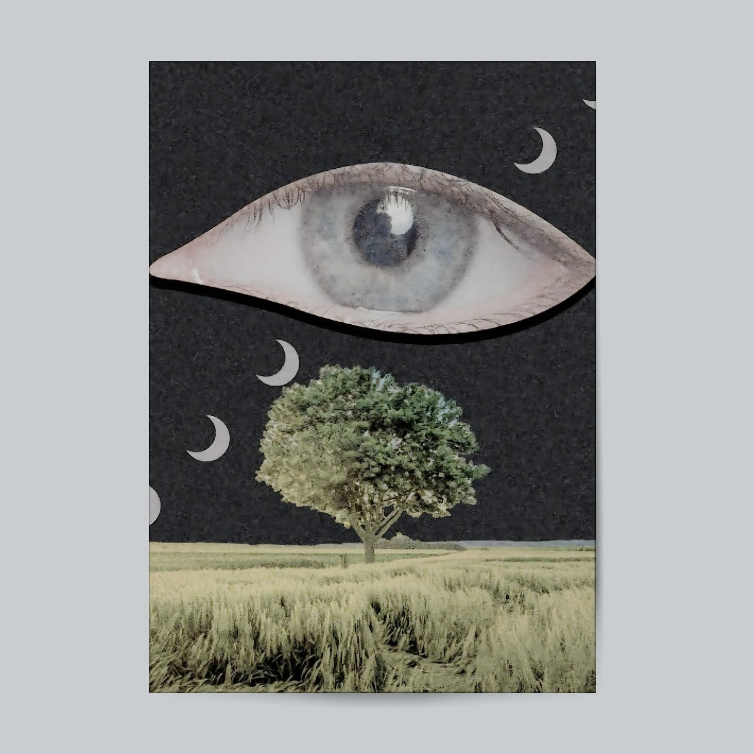 Eye And Tree #Aesthetic Wall Poster Posters Postor Shop eye-and-tree-aesthetic-wall-poster Postor Shop 