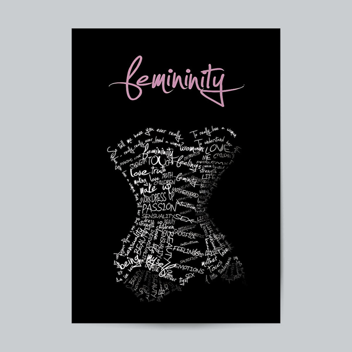 Femininity Girls Wall Poster Posters Postor Shop femininity-girls-wall-poster Postor Shop 