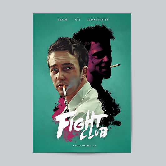Fight Club -01 #Movie Wall Poster Posters Postor Shop fight-club-01-movie-wall-poster Postor Shop 