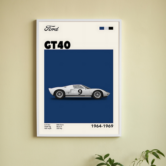 Ford CT40 Wall Poster Posters Postor Shop ford-ct40-poster-for-living-room Postor Shop 