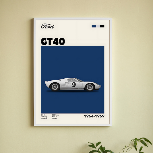 Ford CT40 Wall Poster Posters Postor Shop ford-ct40-poster-for-living-room Postor Shop