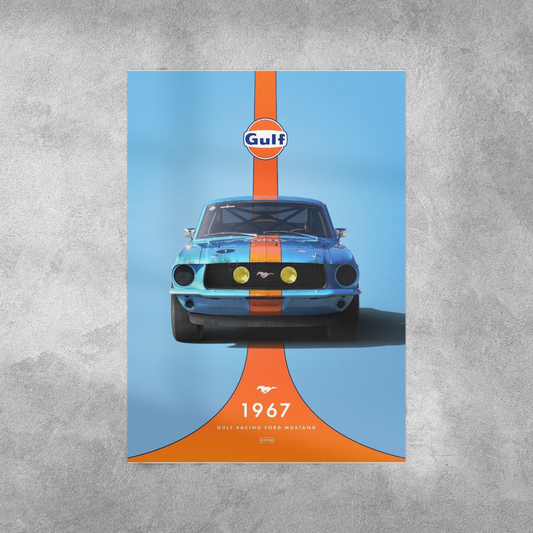 Ford Mustang 1967 Wall Postor Posters Postor Shop ford-mustang-1967-wall-poster Postor Shop