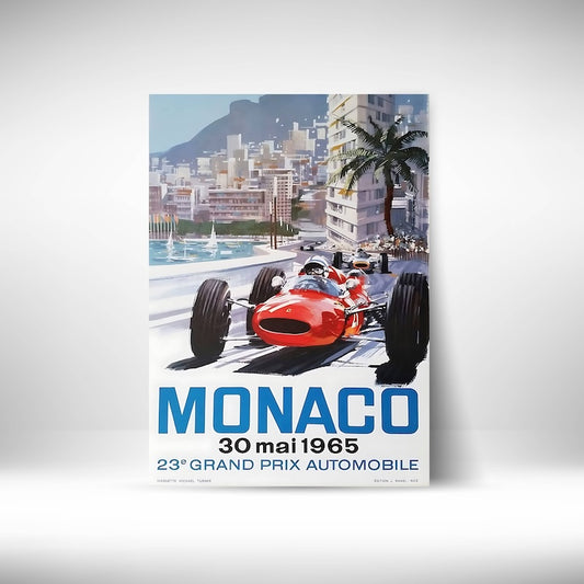 Formula 1 Monaco #F1 Wall Poster Posters Postor Shop formula-1-monaco-f1-wall-poster Postor Shop 