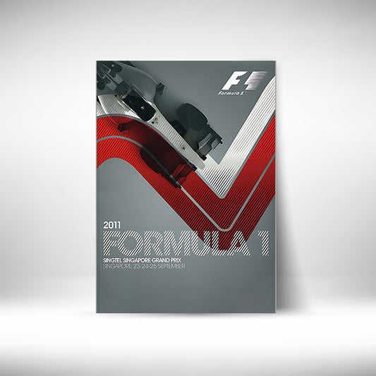 Formula1 Singapore #F1 Wall Poster Posters Postor Shop formula1-singapore-f1-wall-poster-1 Postor Shop 