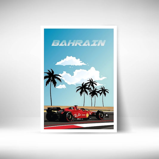 Formula One Baharin #F1 Wall Poster Posters Postor Shop formula-one-baharin-f1-wall-poster Postor Shop 