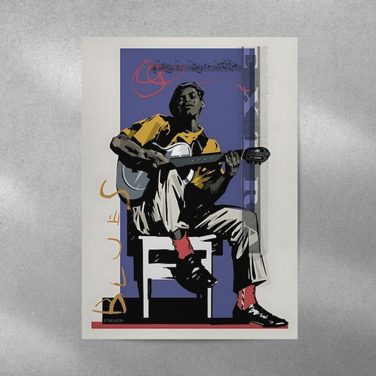 French Guitarist #Aesthetic Wall Postor Posters Postor Shop french-guitarist-aesthetic-wall-poster Postor Shop 