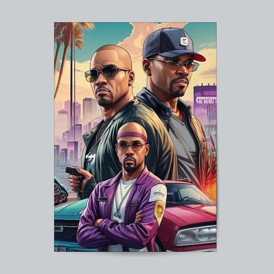 GTA VI #Game-01 Wall Poster Posters Postor Shop gta-vi-game-01-wall-poster Postor Shop 