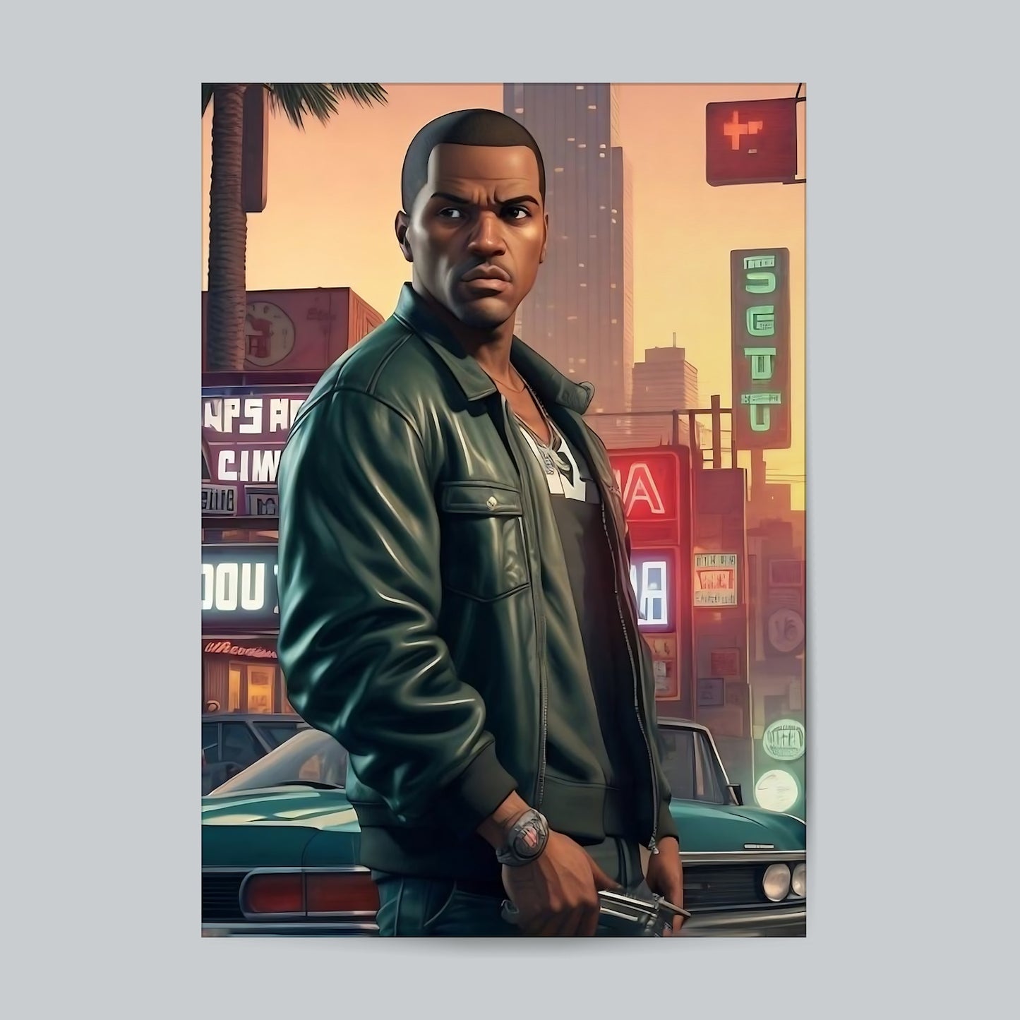 GTA VI #Game-02 Wall Poster Posters Postor Shop gta-vi-game-02-wall-poster Postor Shop 