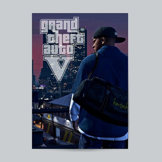 GTA V #Game-04 Wall Poster Posters Postor Shop gta-v-game-04-wall-poster Postor Shop 