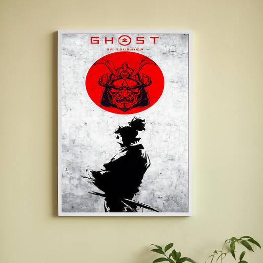 Ghost of Tsushima Wall Poster Posters Postor Shop ghost-of-tsushima-wall-art Postor Shop 