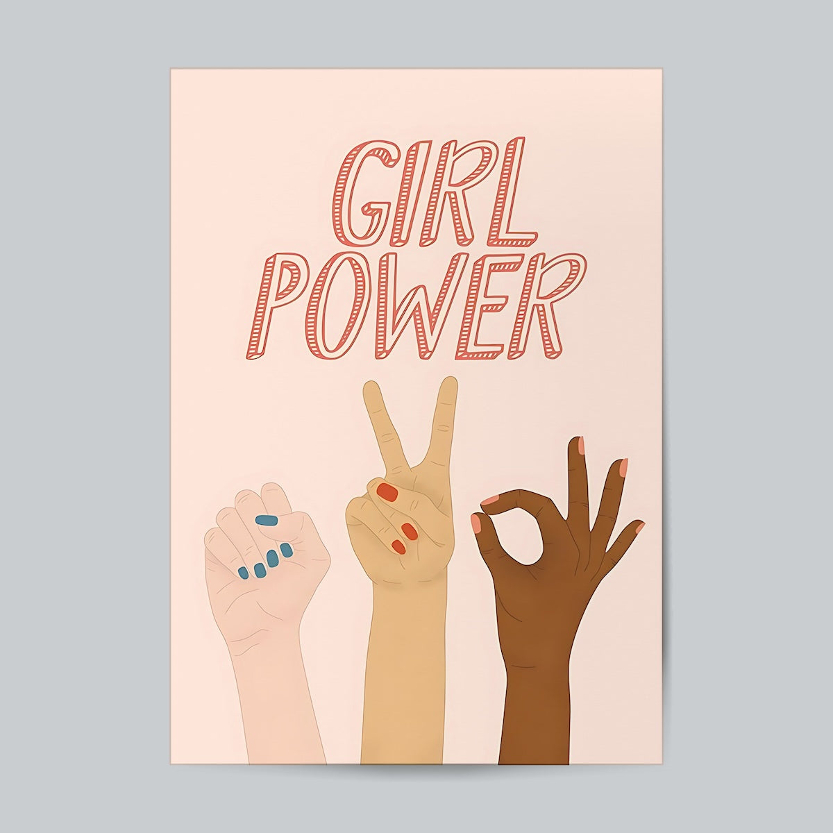 Girl Power Wall Poster Posters Postor Shop girl-power-wall-poster Postor Shop 