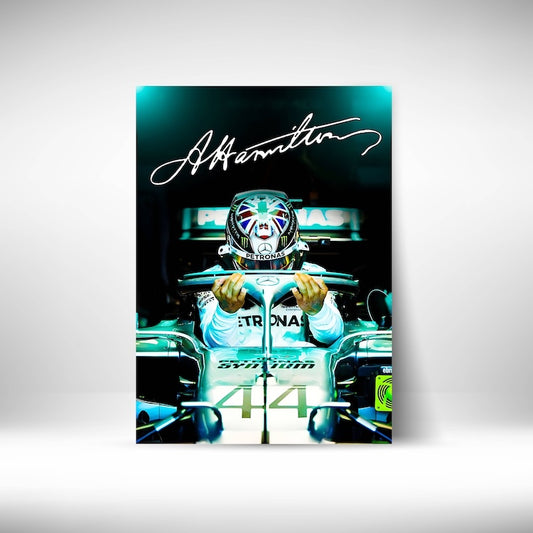 Hamilton Petronas #F1 Wall Poster Posters Postor Shop hamilton-petronas-f1-wall-poster Postor Shop 