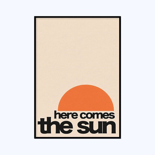 Here Comes The Sun- Trippin Wall Postor Posters Postor Shop here-comes-the-sun-trippin-wall-poster Postor Shop 